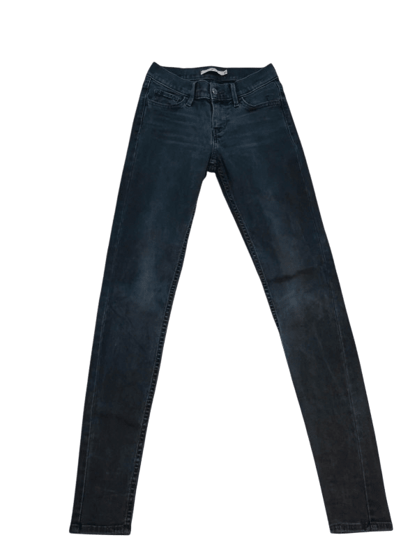 Women Levi's Black Skinny W25 (EU 34) Jeans