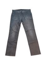 Men Trussardi Jeans Gray Slim W34 L32 Trousers