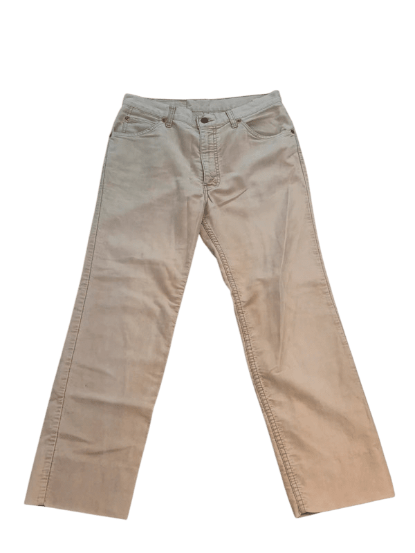 Men Levi's 646 Beige Flared W31 Jeans