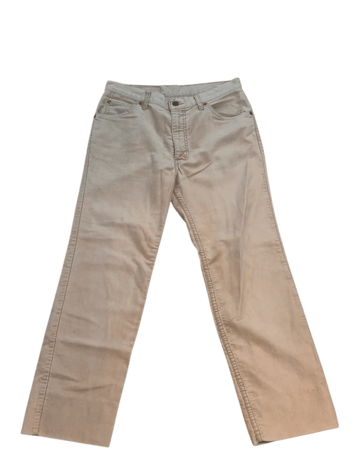 Men Levi's 646 Beige Flared W31 Jeans