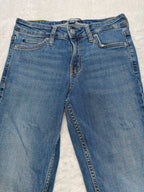 Women Calvin Klein CKJ001 Blue Skinny W27 L30 (EU 36 / S) Y2K Jeans