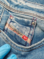 Women Diesel Bebel Blue 0070U Slim W32 L30 (EU 42 / XL) Jeans