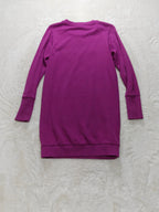Women Diesel D-YVONNE sweatshirt dress Purple Sweatshirt S