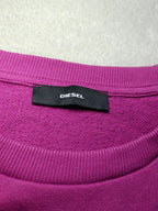 Women Diesel D-YVONNE sweatshirt dress Purple Sweatshirt S