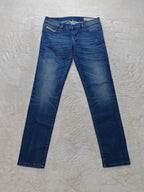 Women Diesel GETLEGG Blue 0R610 Slim W29 L32 (EU 38 / M) 2010s Jeans