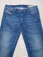 Women Diesel GETLEGG Blue 0R610 Slim W29 L32 (EU 38 / M) 2010s Jeans
