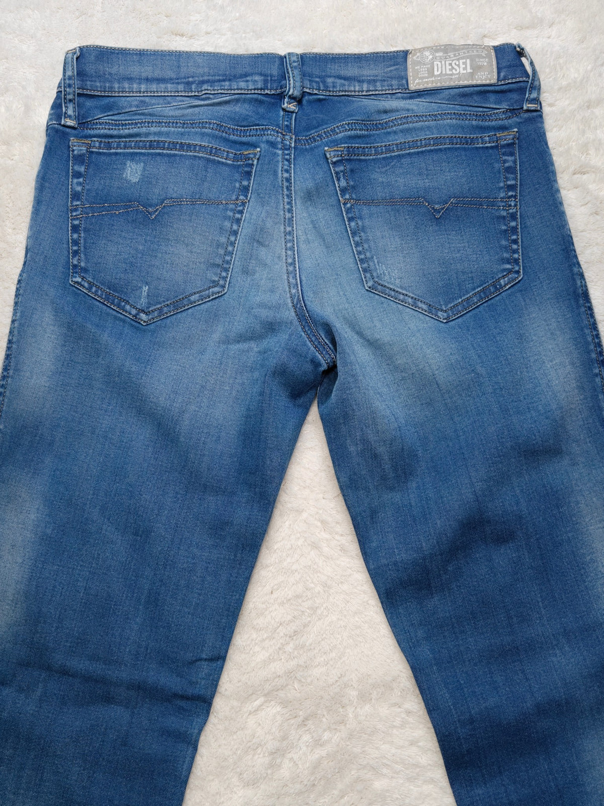 Women Diesel GETLEGG Blue 0R610 Slim W29 L32 (EU 38 / M) 2010s Jeans