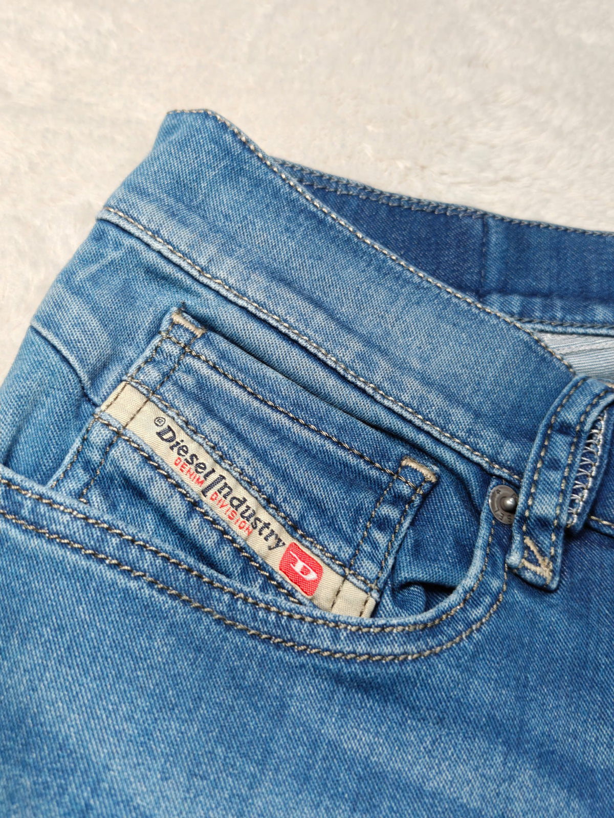 Women Diesel GETLEGG Blue 0R610 Slim W29 L32 (EU 38 / M) 2010s Jeans