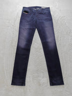 Women Diesel Grupee Made in Italy Dark blue 0818G Slim W28 L32 (EU 38 / M) Y2K Jeans