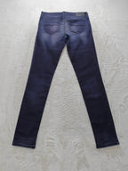 Women Diesel Grupee Made in Italy Dark blue 0818G Slim W28 L32 (EU 38 / M) Y2K Jeans