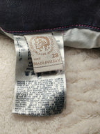 Women Diesel Grupee Made in Italy Dark blue 0818G Slim W28 L32 (EU 38 / M) Y2K Jeans
