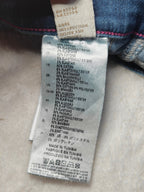 Women Diesel Livier-Ankle Blue 0826L Super Slim Jegging W28 L30 (EU 38 / M) Y2K Jeans