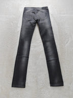 Women Diesel Livier Dark grey 0662G Super slim jegging W26 L34 (EU 36 / S) Y2K Jeans