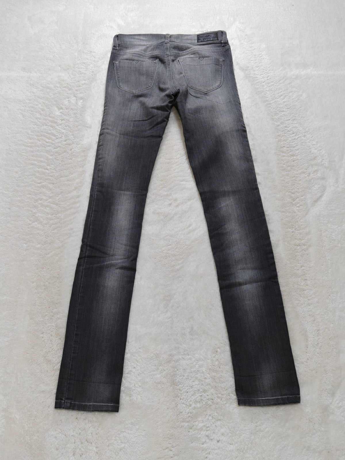 Women Diesel Livier Dark grey 0662G Super slim jegging W26 L34 (EU 36 / S) Y2K Jeans