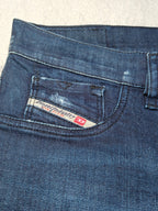 Women Diesel Livier-Flare Dark blue 0068S Flared W29 L32 (EU 38 / M) Y2K Jeans