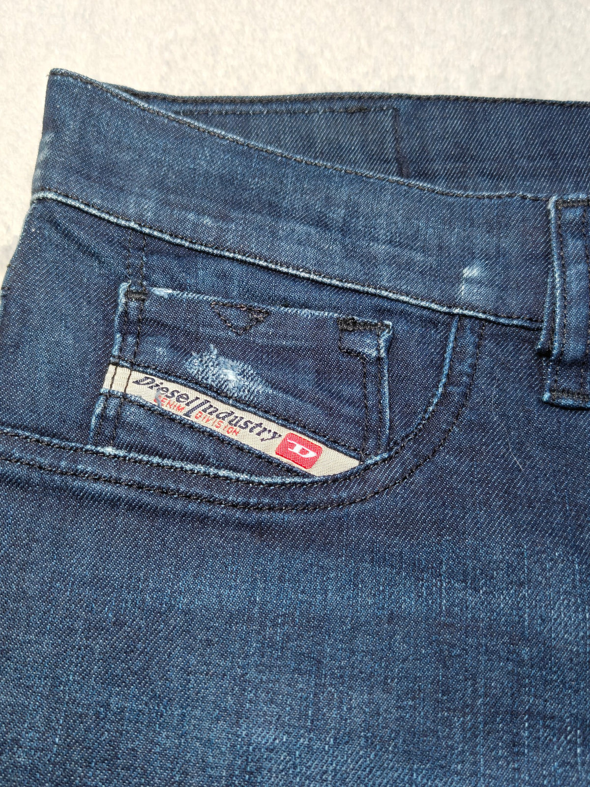 Women Diesel Livier-Flare Dark blue 0068S Flared W29 L32 (EU 38 / M) Y2K Jeans