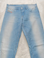 Women Diesel Livier Light blue 0660I Super slim jegging W29 L34 (EU 38 / M) Y2K Jeans