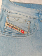 Women Diesel Livier Light blue 0660I Super slim jegging W29 L34 (EU 38 / M) Y2K Jeans