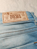 Women Diesel Livier Light blue 0660I Super slim jegging W29 L34 (EU 38 / M) Y2K Jeans