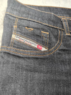 Women Diesel Livier-Sp Dark blue SR16A Super-slim jegging W29 L34 (EU 38 / M) Y2K Jeans
