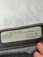 Women Diesel Livier-Sp Dark blue SR16A Super-slim jegging W29 L34 (EU 38 / M) Y2K Jeans