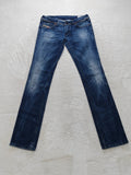 Women Diesel Lowky Blue 008SV Slim straight W29 L34 (EU 38 / M) 2010s Jeans