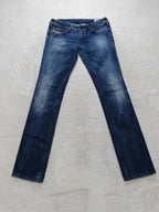 Women Diesel Lowky Blue 008SV Slim straight W29 L34 (EU 38 / M) 2010s Jeans