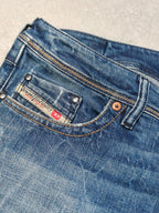 Women Diesel Lowky Blue 008SV Slim straight W29 L34 (EU 38 / M) 2010s Jeans