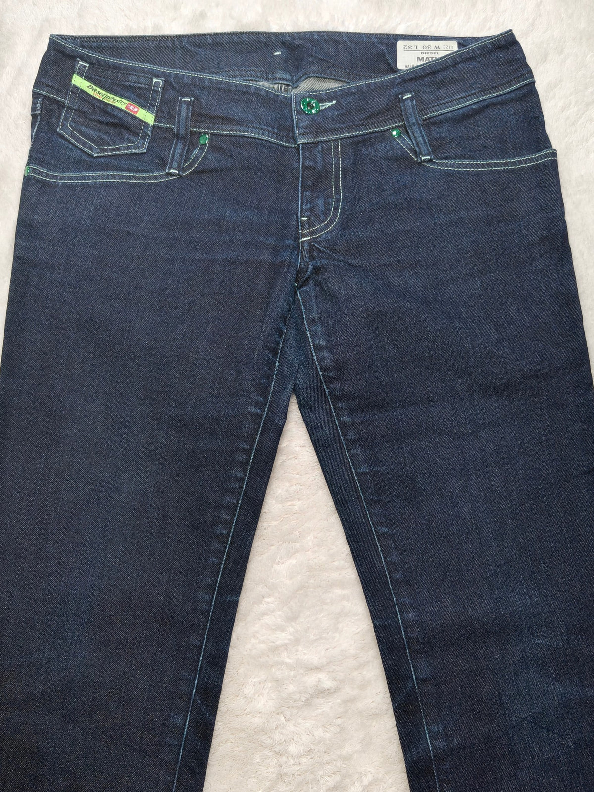 Women Diesel Matic Blue 008F0 Slim W30 L32 (EU 40 / L) Jeans
