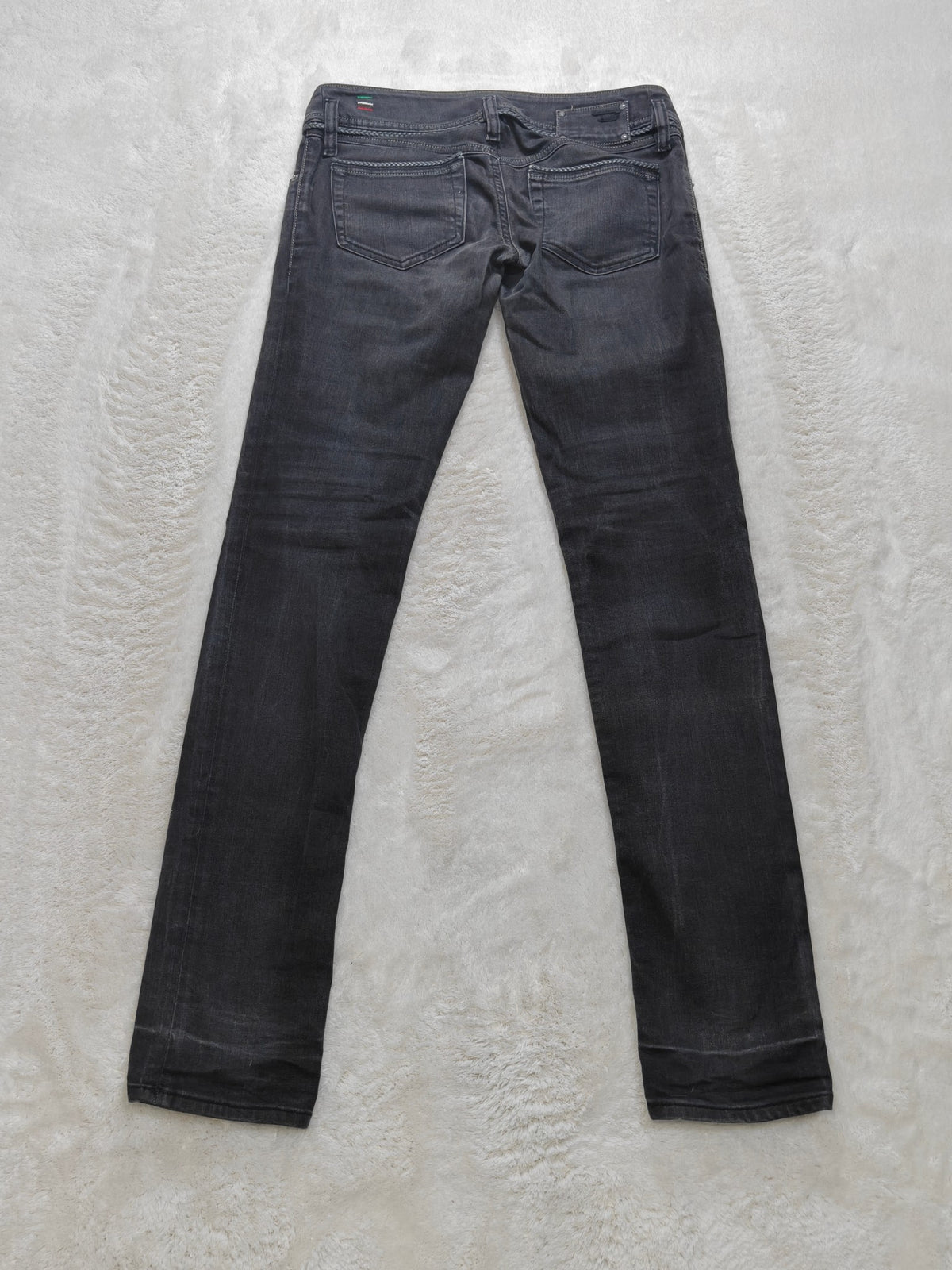 Women Diesel Matic Made in Italy Black 008GX Slim W28 L34 (EU 38 / M) Jeans