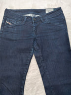 Women Diesel Muze made in Italy, 2007 Dark blue 008AA Straight W29 L30 (EU 38 / M) Jeans