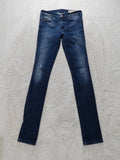 Women Diesel Skinzee Blue 0677R Skinny W27 L34 (EU 36 / S) Y2K Jeans
