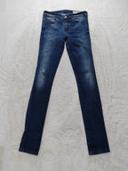 Women Diesel Skinzee Blue 0677R Skinny W27 L34 (EU 36 / S) Y2K Jeans