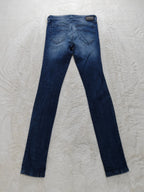 Women Diesel Skinzee Blue 0677R Skinny W27 L34 (EU 36 / S) Y2K Jeans
