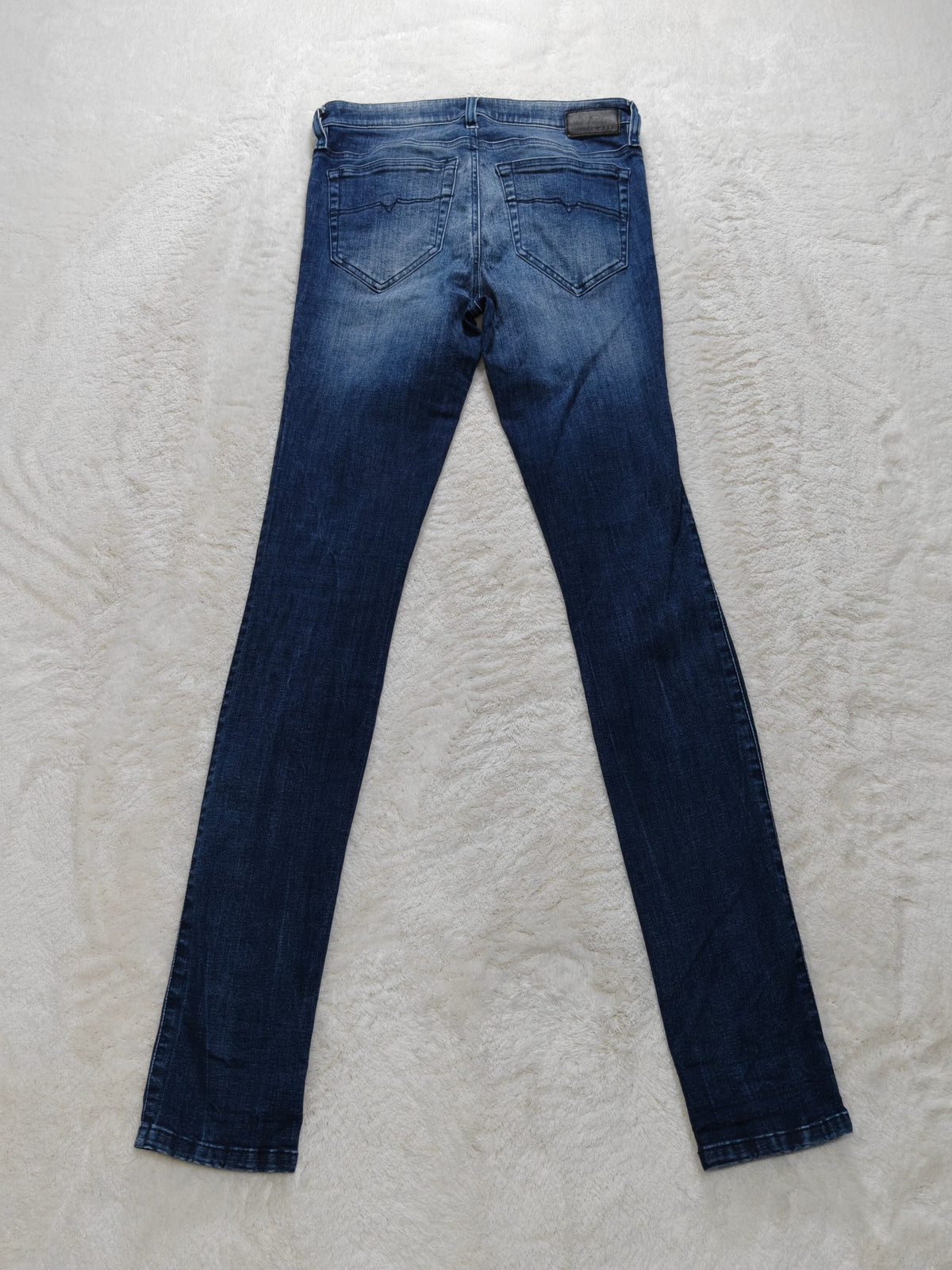 Women Diesel Skinzee Blue 0677R Skinny W27 L34 (EU 36 / S) Y2K Jeans