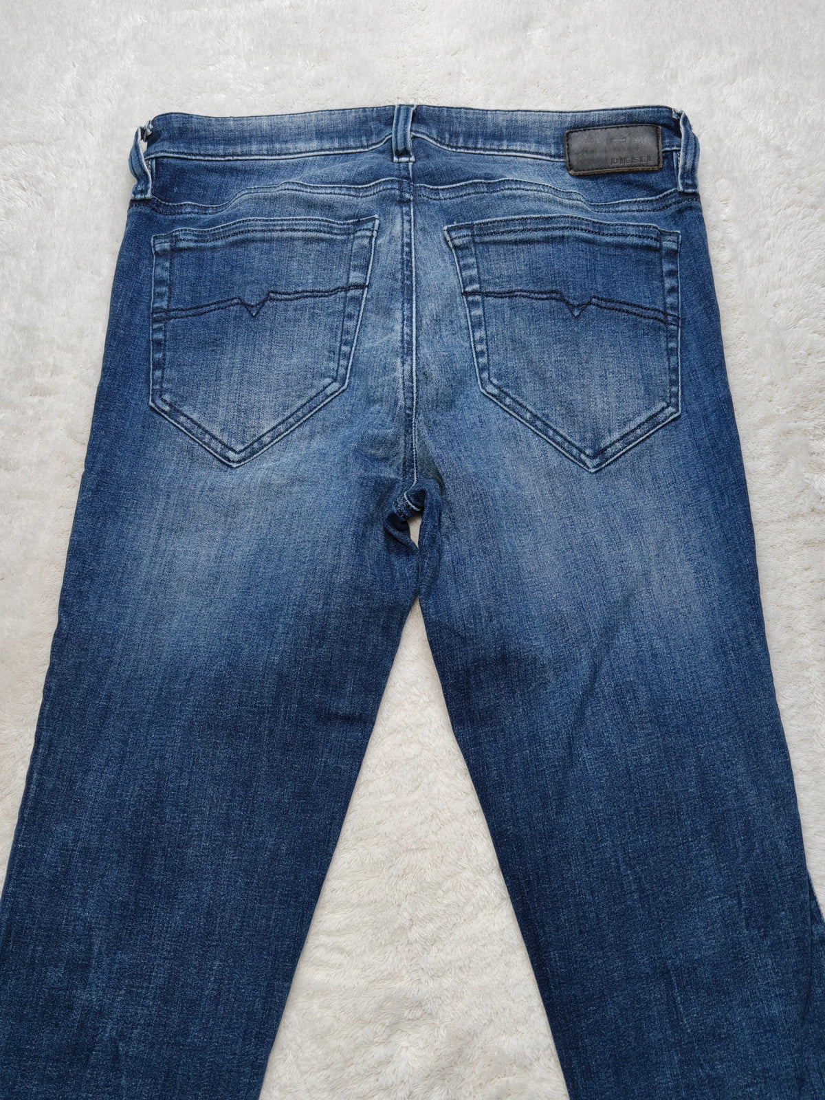 Women Diesel Skinzee Blue 0677R Skinny W27 L34 (EU 36 / S) Y2K Jeans
