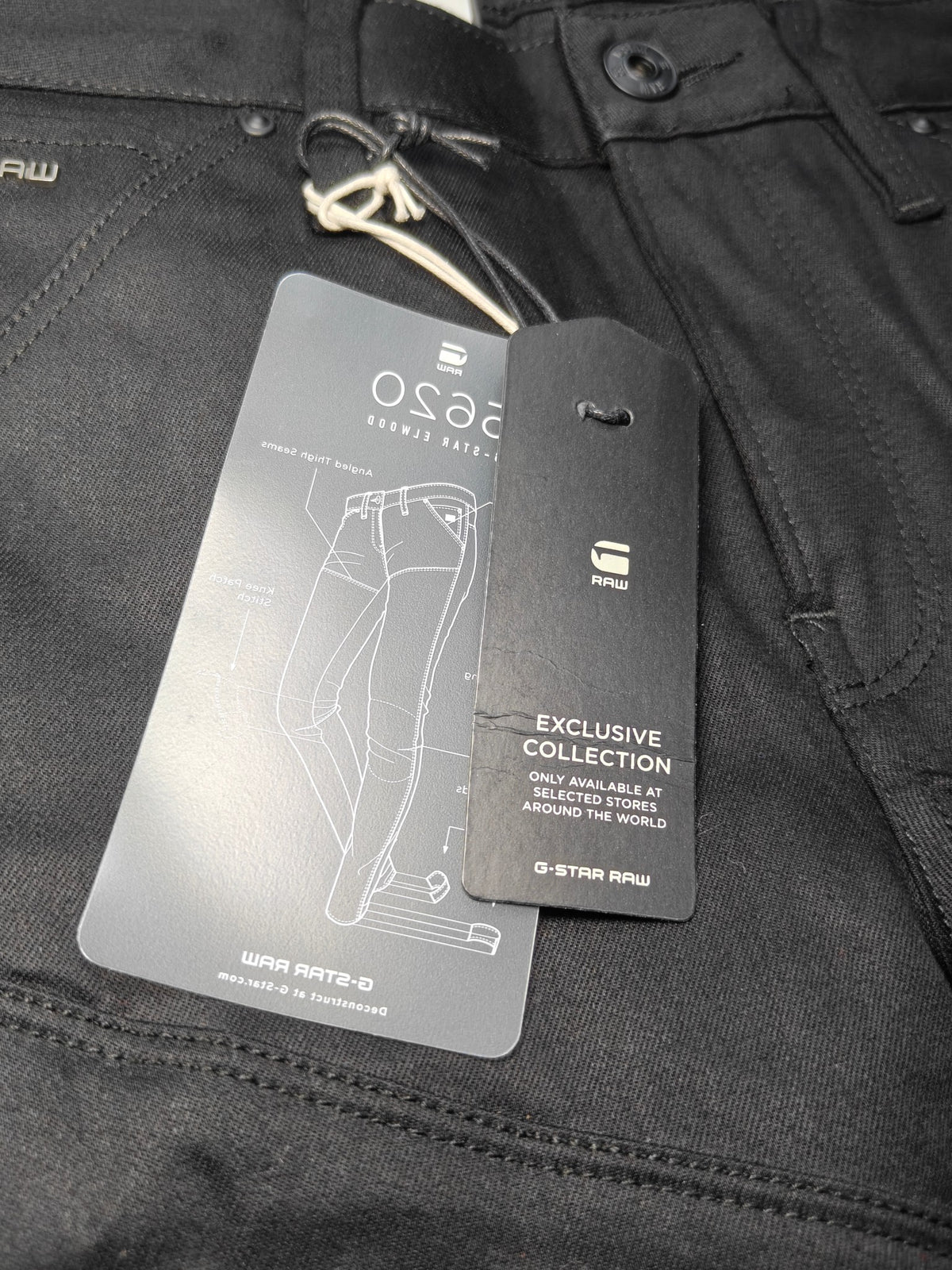 Women G-Star RAW 5620 Black Skinny W25 L32 (EU 34 / XS) Jeans