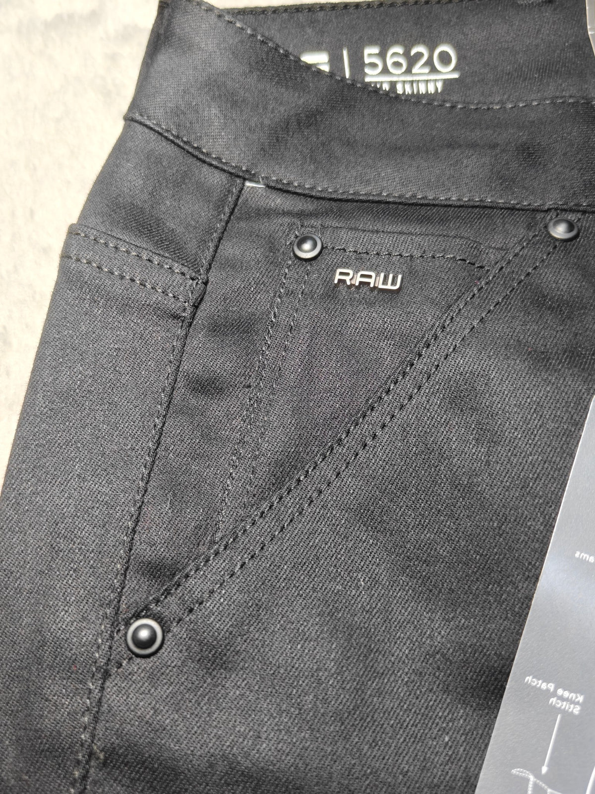 Women G-Star RAW 5620 Black Skinny W25 L32 (EU 34 / XS) Jeans