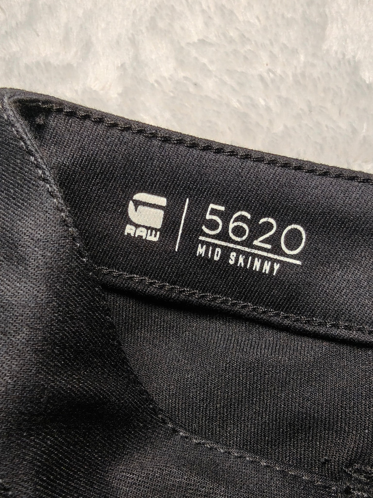 Women G-Star RAW 5620 Black Skinny W25 L32 (EU 34 / XS) Jeans