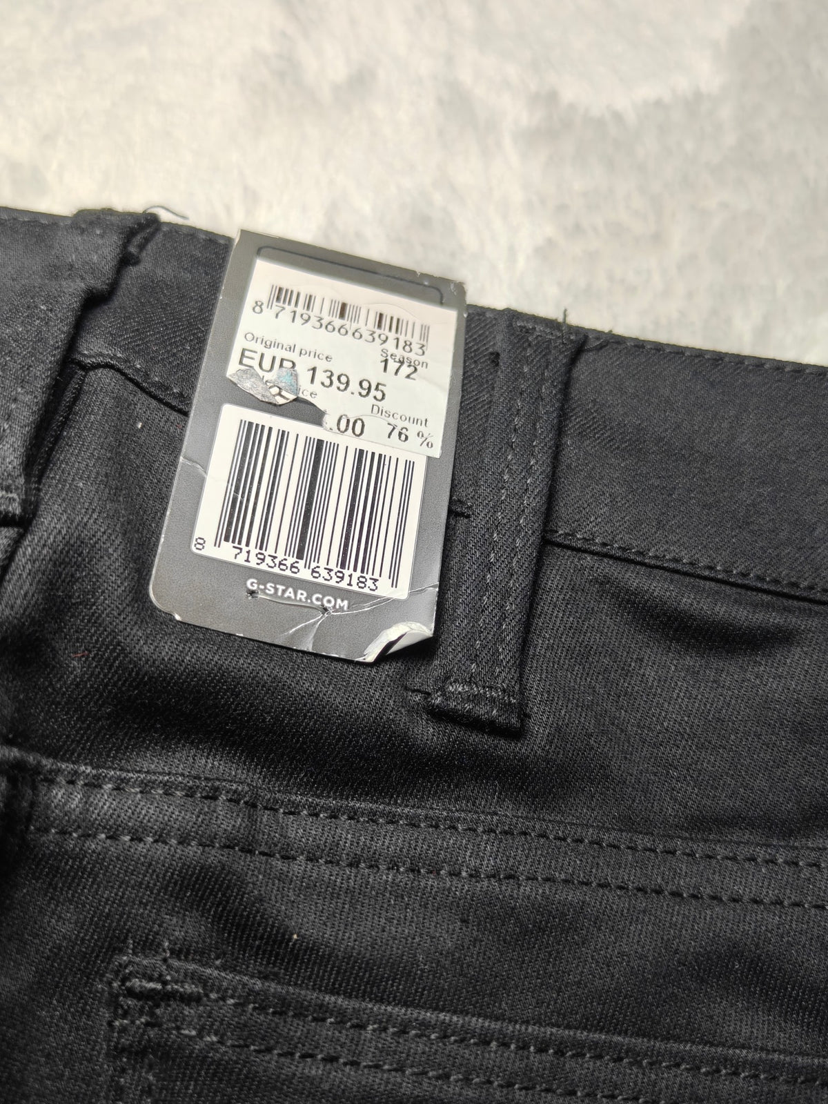 Women G-Star RAW 5620 Black Skinny W25 L32 (EU 34 / XS) Jeans
