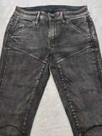 Women G-Star RAW 5620 Black Skinny W25 L32 (EU 34 / XS) Y2K Jeans