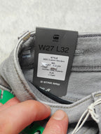 Women G-Star RAW 5620 custom Grey Skinny W27 L32 (EU 36 / S) Jeans