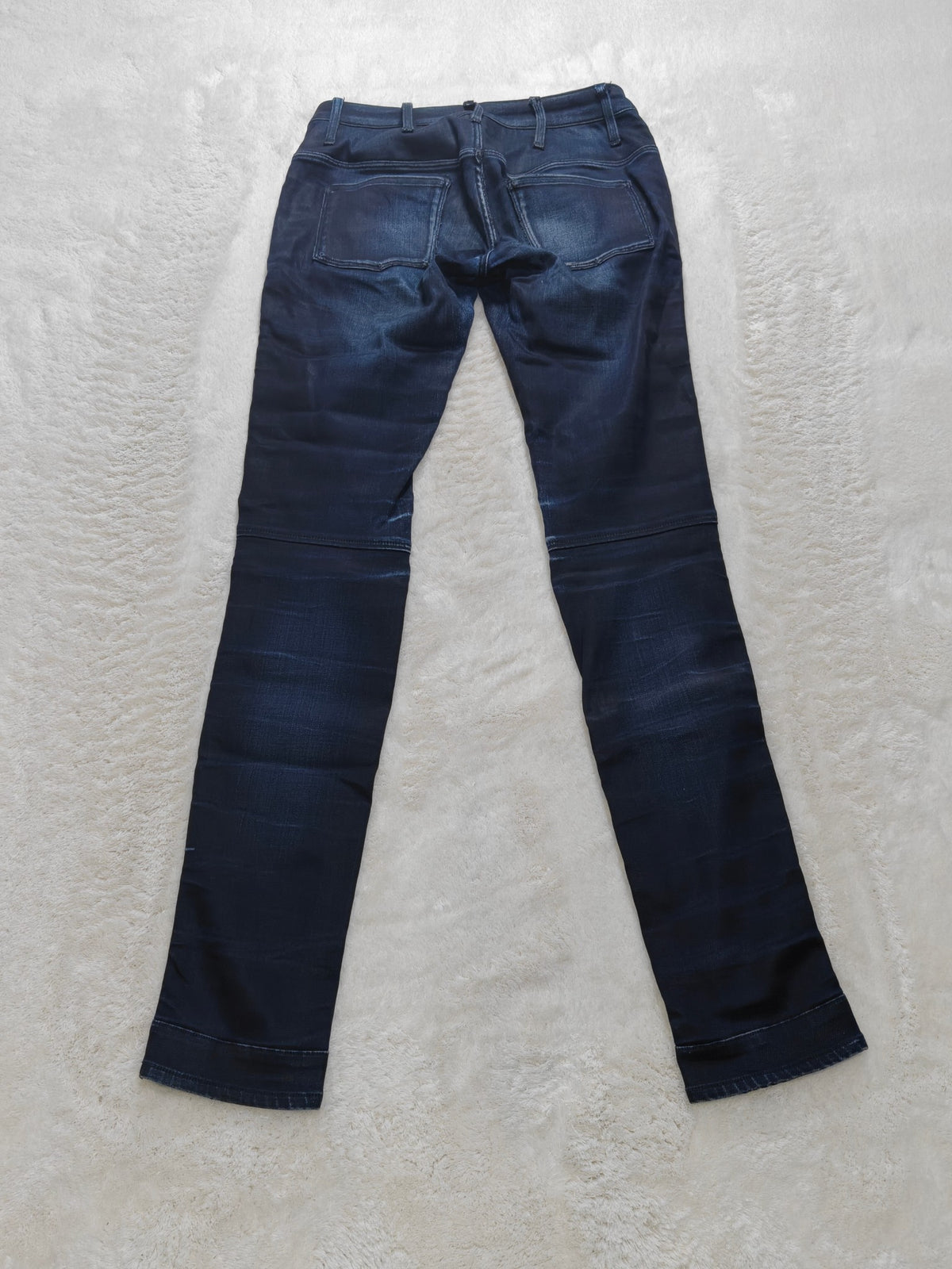 Women G-Star RAW 5620 Dark blue Slim tapered W25 L32 (EU 34 / XS) Y2K Jeans