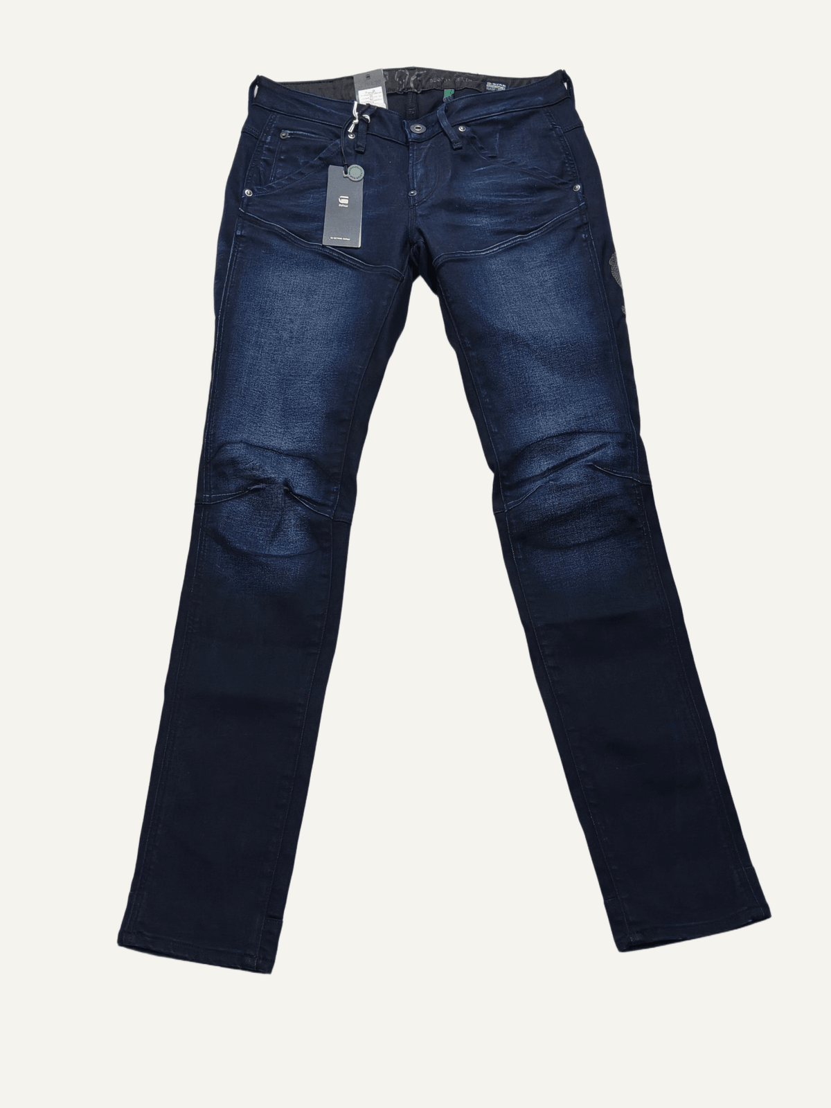 Women G-Star RAW 5620 heritage embro Dark blue Tapered W26 L30 (EU 36 / S) Jeans