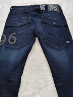 Women G-Star RAW 5620 heritage embro Dark blue Tapered W26 L30 (EU 36 / S) Jeans