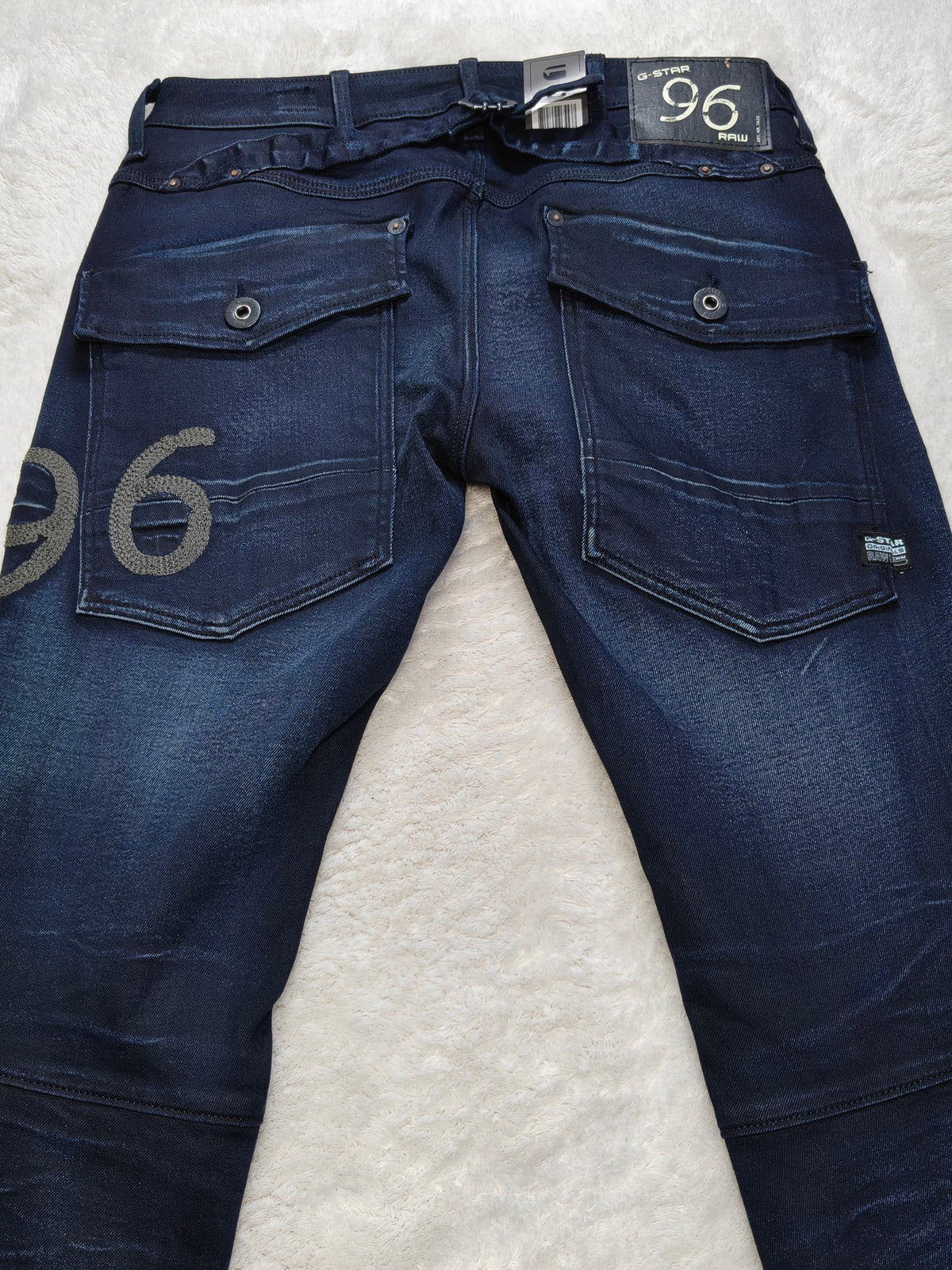 Women G-Star RAW 5620 heritage embro Dark blue Tapered W26 L30 (EU 36 / S) Jeans