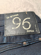 Women G-Star RAW 5620 heritage embro Dark blue Tapered W26 L30 (EU 36 / S) Jeans
