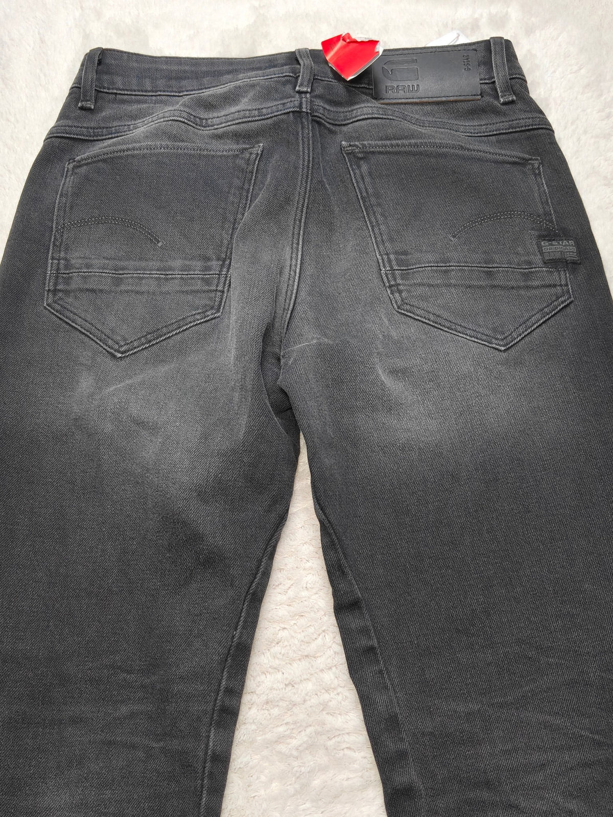 Women G-Star RAW Arc 3D Faded Charcoal Boyfriend W25 L32 (EU 34 / XS) Jeans