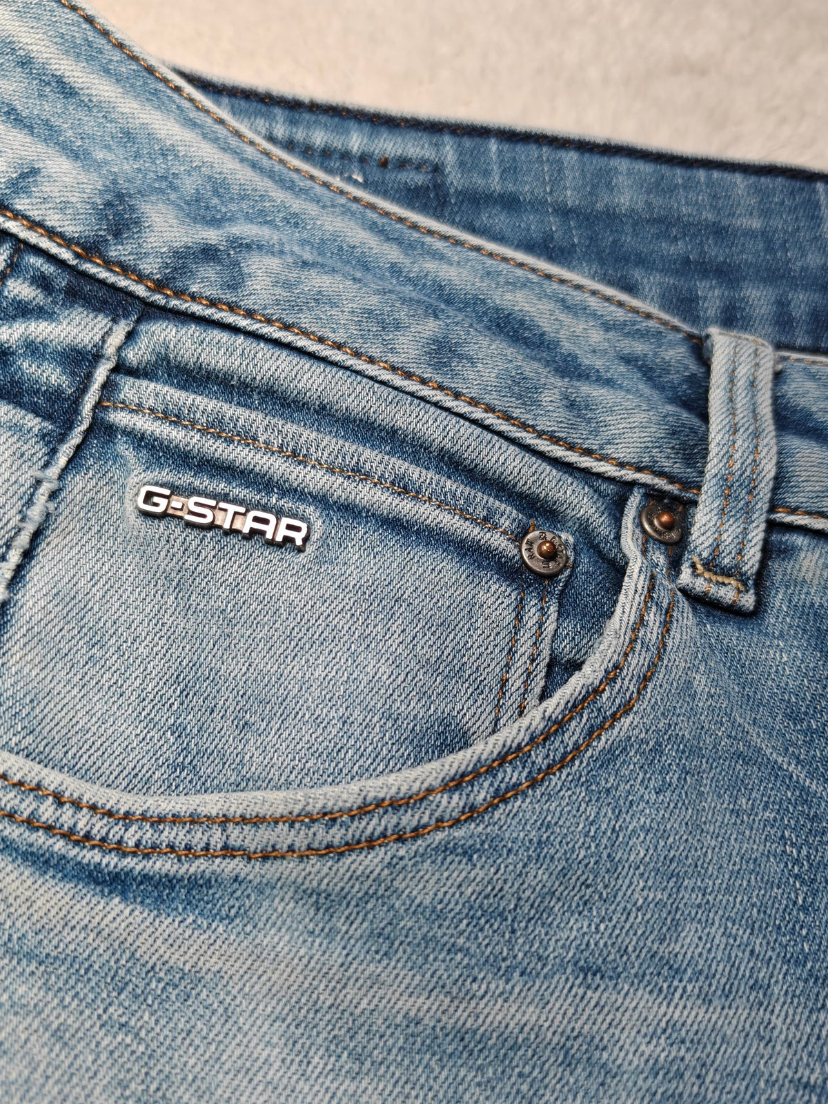 Women G-Star RAW Arc 3D Light blue D05477-8960-071 Skinny W30 L30 (EU 40 / L) Y2K Jeans