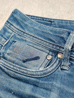 Women G-Star RAW Attacc Blue Straight W28 L30 (EU 38 / M) Y2K Jeans
